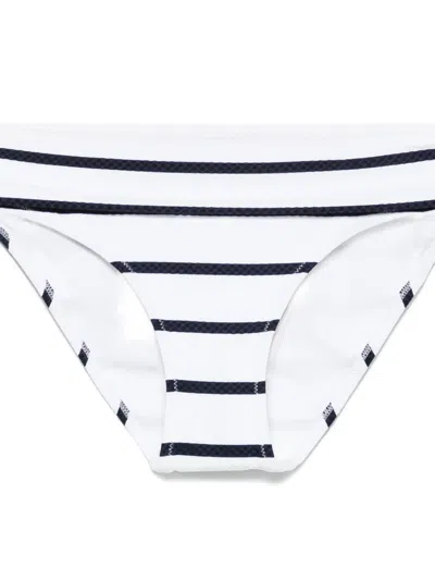 Heidi Klein Stripe-pattern Bikini Bottoms In White