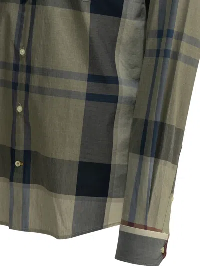 Barbour Check-pattern Button-down Shirt In Neutral