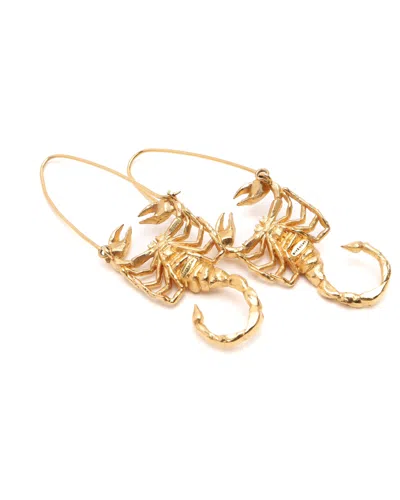 Givenchy Scorpion Earrings In Gold