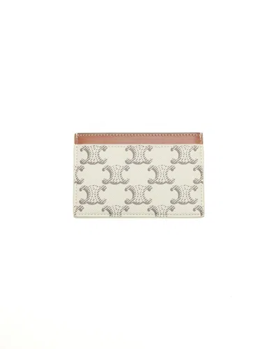 Celine Céline Triomphe Card Holder In Multi