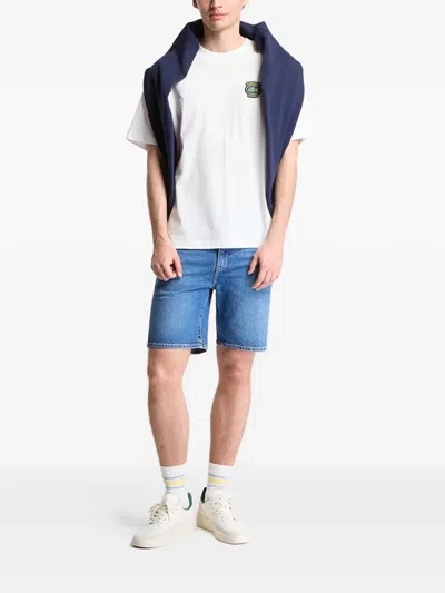 Lacoste Logo-patch T-shirt In White