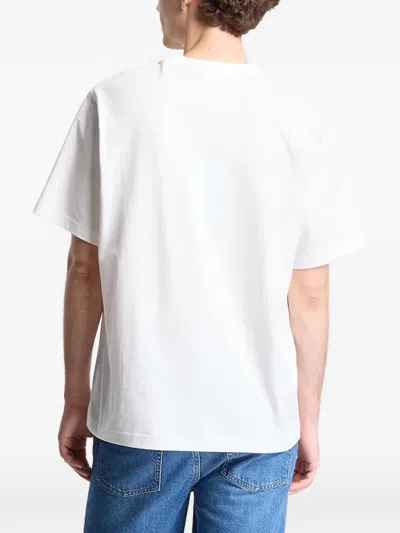 Lacoste Logo-patch T-shirt In White