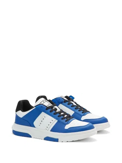 Tommy Jeans 컬러 블록 패널 스니커즈 In Blue