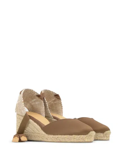 Castaã±er Chiara Tie Espadrilles In Brown