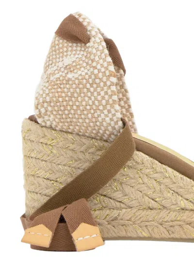 Castaã±er Chiara Tie Espadrilles In Brown