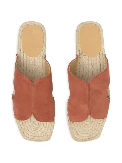 Castaã±er Priya Suede Espadrilles In Multi