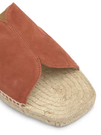 Castaã±er Priya Suede Espadrilles In Multi