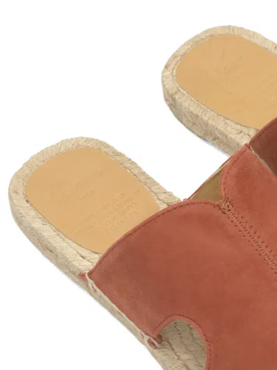 Castaã±er Priya Suede Espadrilles In Multi