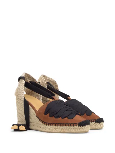 Castañer Curtis Suede Espadrilles In Blue