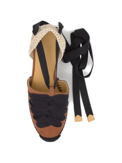 Castañer Curtis Suede Espadrilles In Blue
