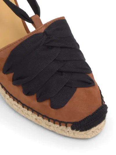 Castañer Curtis Suede Espadrilles In Blue