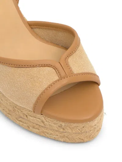 Castaã±er Brigitte Ankle Strap Wedge Espadrilles In Multi