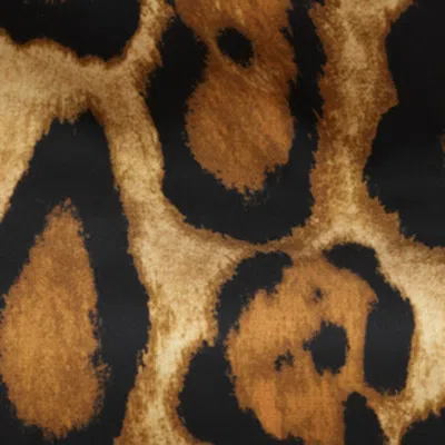Alaïa Medium Twill Le Click East West Shoulder Bag In Animal Print