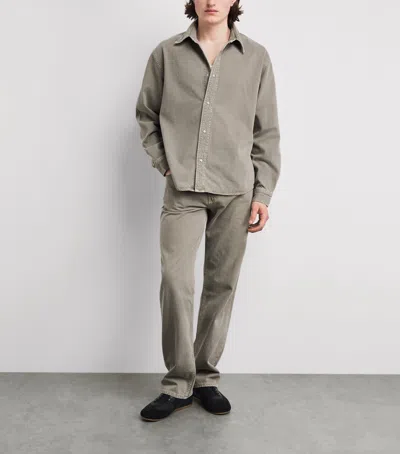 Frame Relaxed Jeans In Brown