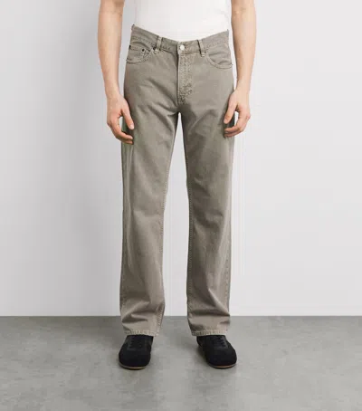 Frame Relaxed Jeans In Brown