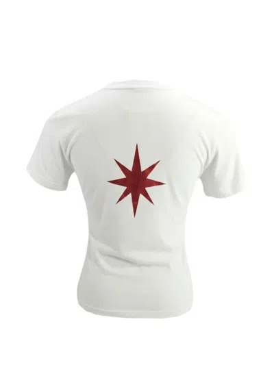 Madison.maison Heel In Flames T-shirt In Multi