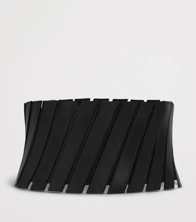 Alaïa Elasticated Bustier Belt In Black