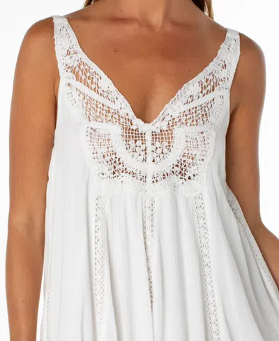 Roxy Sunswept Mini Dress In Neutral