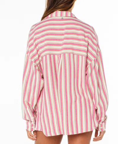 Roxy Lets Get Away Top In Animal Print