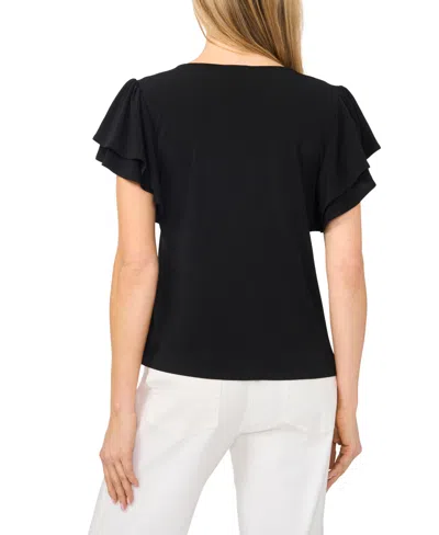 Cece Knit Top In Black