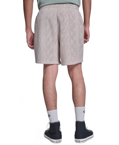 Converse Men's Regular-fit Pull-on Shorts In Gray