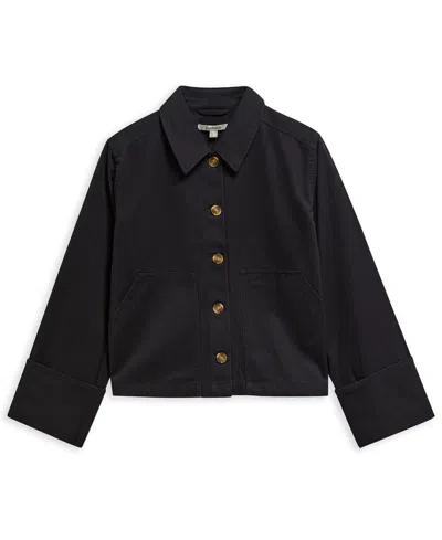 Barbour Aylesby Overshirt In Black