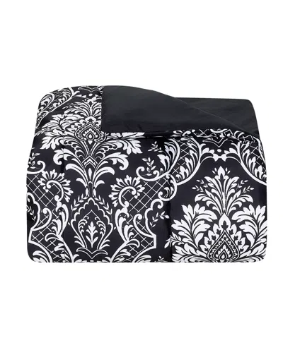 Macy's Demi Reversible 3-pc. Comforter Sets In Black