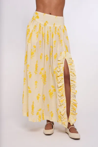 Love The Label Sunshine Skirt In Yellow