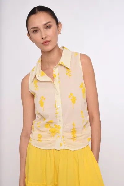 Love The Label Sylvan Tank In Yellow