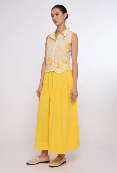 Love The Label Sylvan Tank In Yellow
