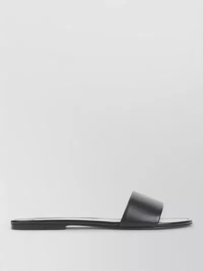 Celine Elegant Flat Slip-on Sandals For Summer In Black
