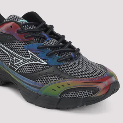 Mizuno Mesh Trainers With Iridescent Inserts In Multi