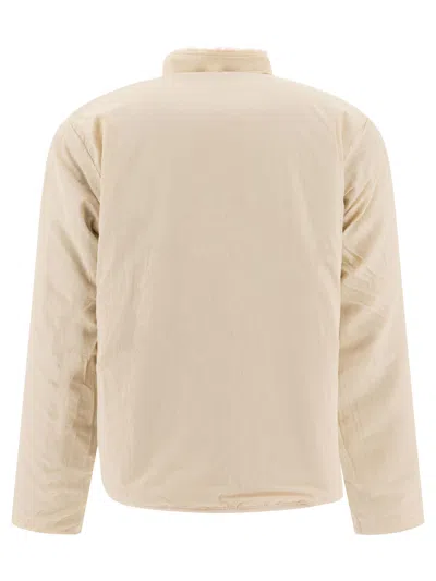 Stussy Beige Polyester Jacket In Multi