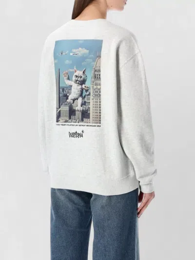 Carhartt Witopia Script Logo Long Sleeve Top In White