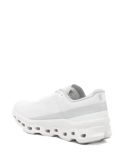 On Fabric Low-top Sneakers In White