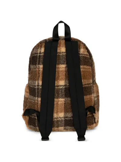 *baby Milo® Store By *a Bathing Ape® Medium Check-pattern Backpack In Brown