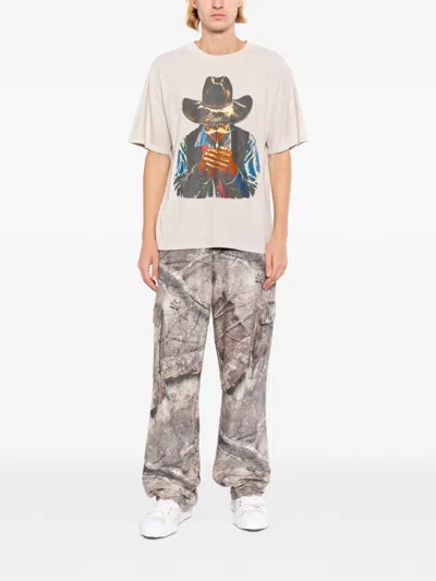 Melt Graphic-print Crew Neck T-shirt In Multi