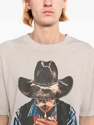 Melt Graphic-print Crew Neck T-shirt In Multi