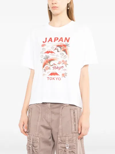 Melt Graphic-print T-shirt In Multi