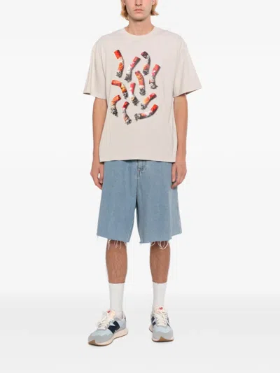 Melt Graphic-printed T-shirt In Neutral