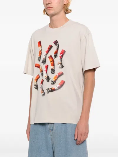 Melt Graphic-printed T-shirt In Neutral