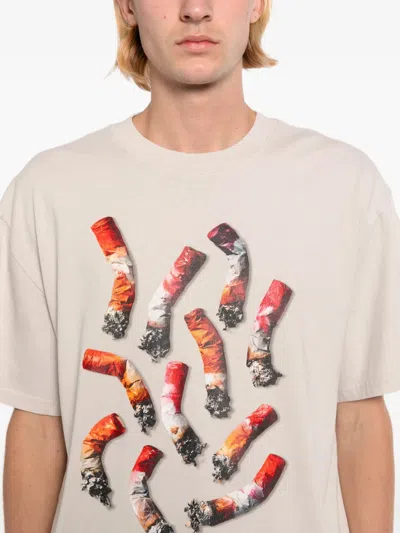 Melt Graphic-printed T-shirt In Neutral