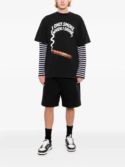 Melt Graphic-printed T-shirt In Black