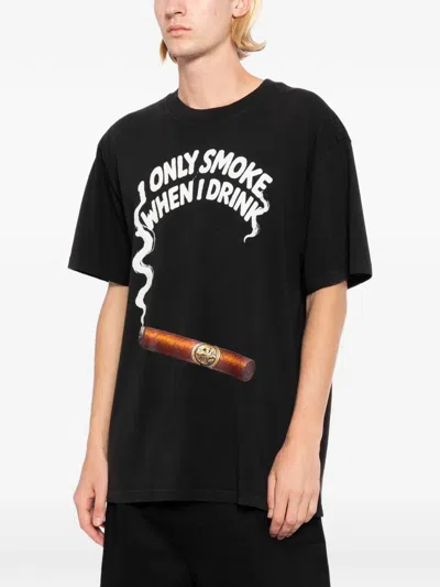 Melt Graphic-printed T-shirt In Black