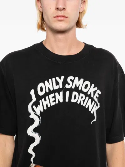 Melt Graphic-printed T-shirt In Black