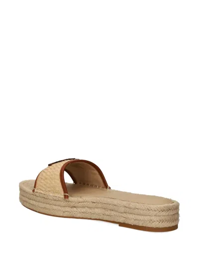 Ralph Lauren Logo-patch Espadrilles In Multi
