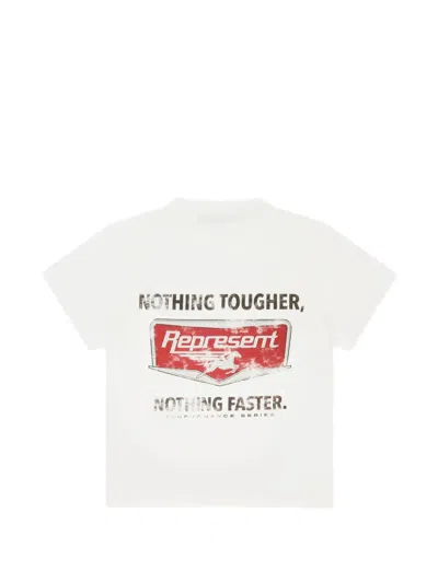Represent Mini Graphic-print T-shirt In Neutral