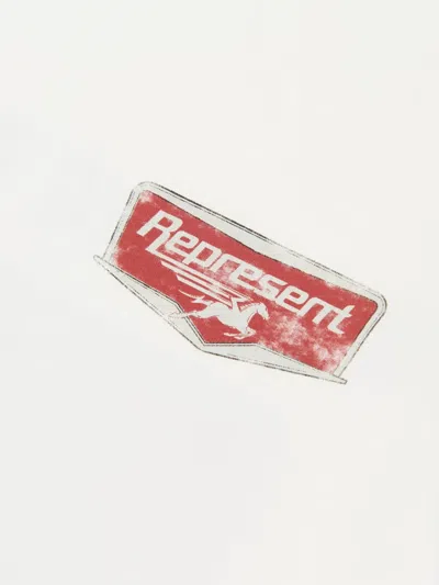 Represent Mini Graphic-print T-shirt In Neutral