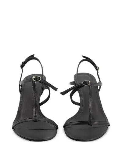 Coperni Floating Leather Heeled Sandals In Multi
