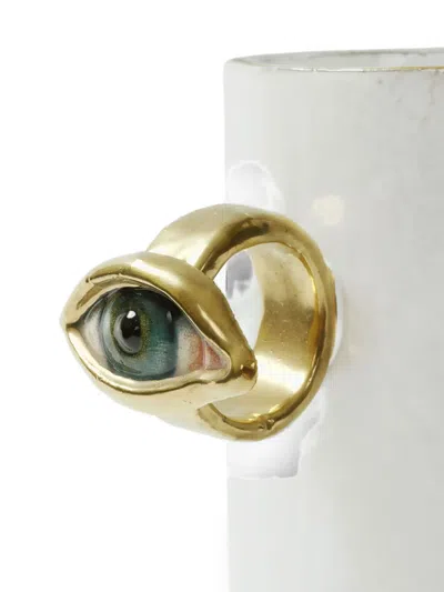 Astier De Villatte Cyclops Ring Cup In White